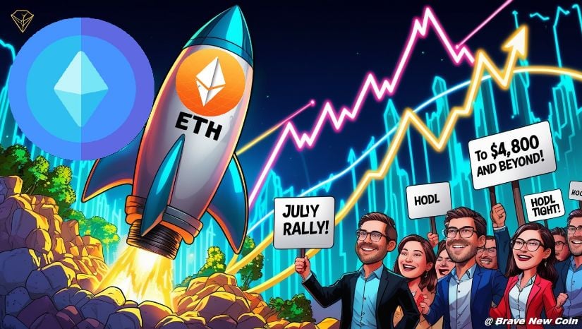 以太坊（ETH）价格预测：七月涨势确立新预期，以太坊蓄势冲击4800美元