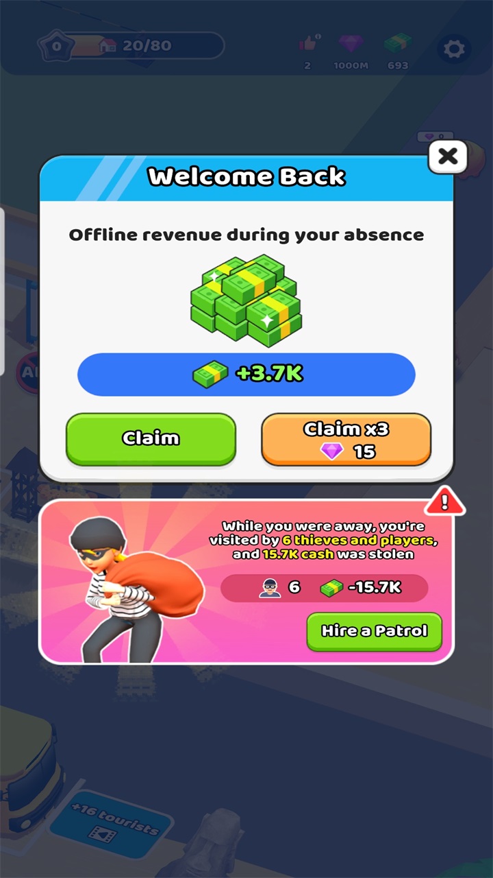 荒地亿万富翁无限钞票钻石版(Wasteland Billionaire)