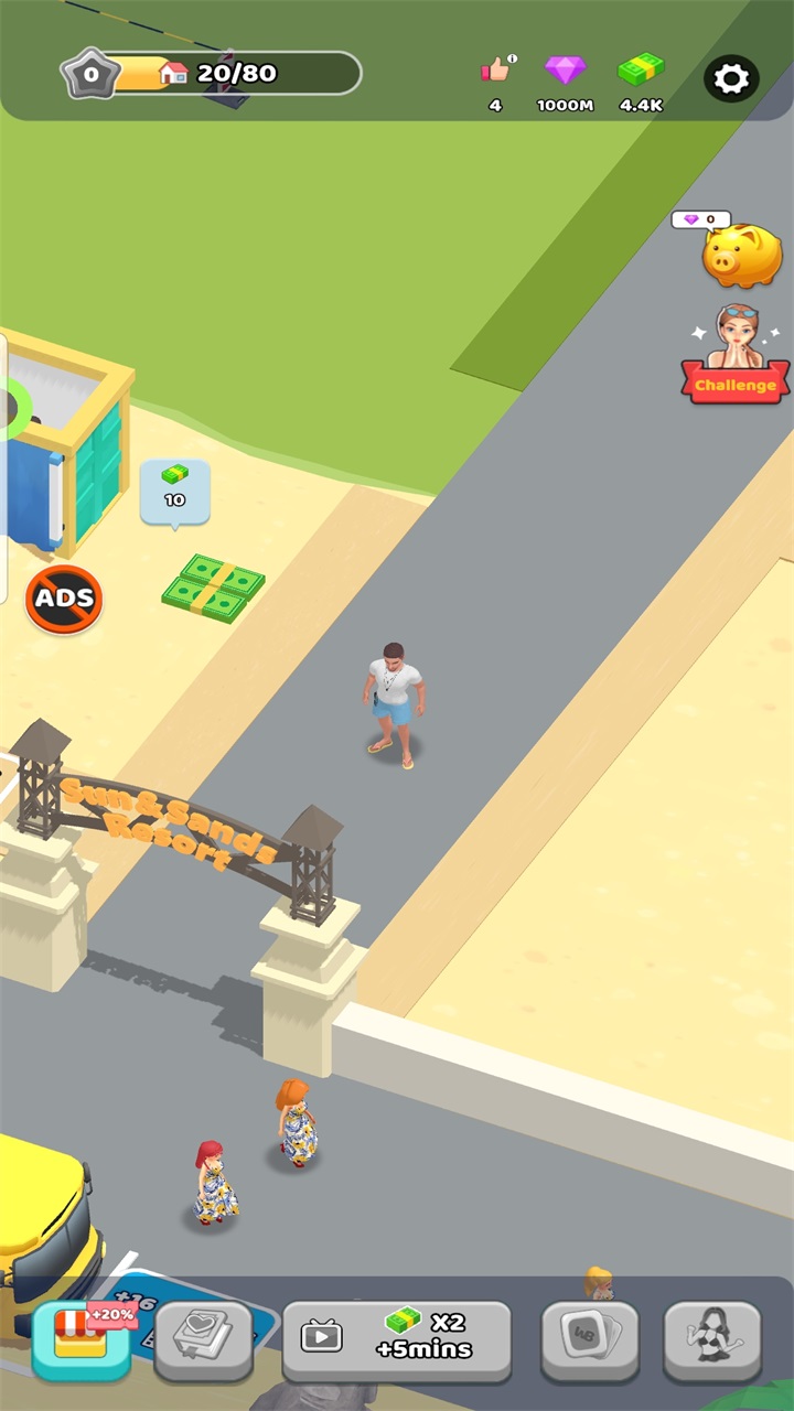 荒地亿万富翁无限钞票钻石版(Wasteland Billionaire)