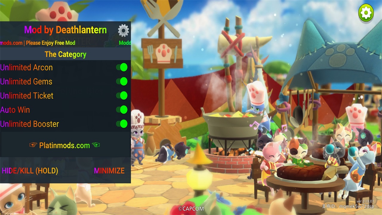 怪物猎人艾露岛内置菜单(MHPuzzle)