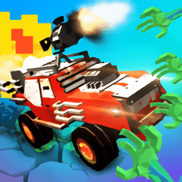 卡车僵尸粉碎撞击