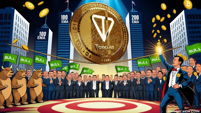 Toncoin（TON）价格预测：Coinbase Ventures投资后，TON目标突破200日均线