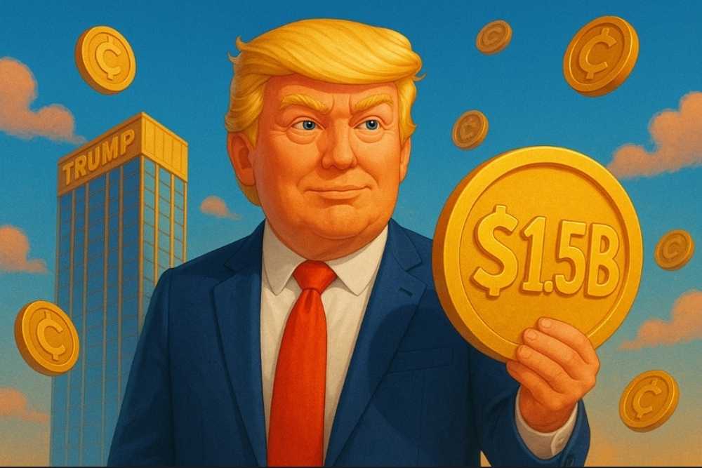 特朗普的加密货币公司即将进行15亿美元的重大动作