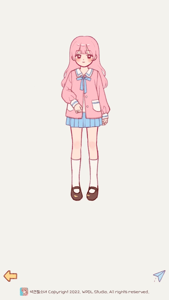 铅笔女孩换装游戏