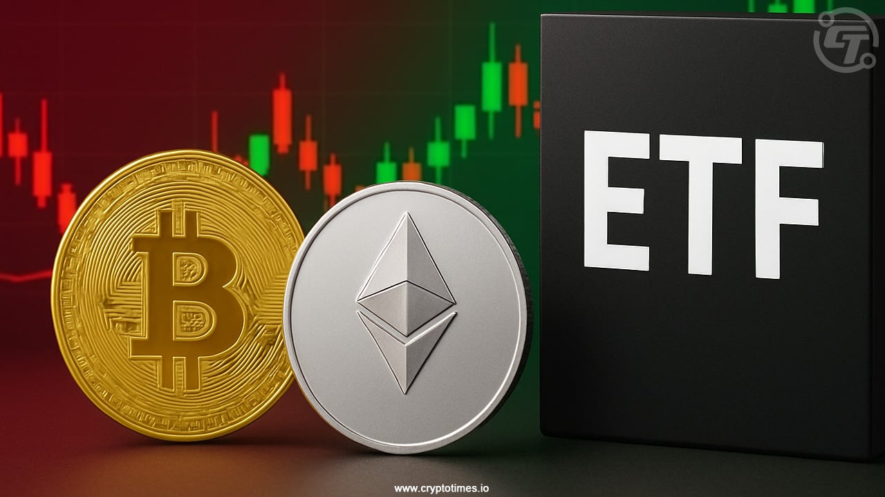 以太坊ETF月流入40亿美元，比特币表现滞后