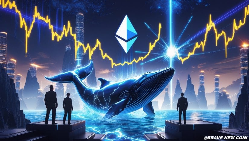 以太坊（ETH）价格预测：巨鲸异动与流动性激增预示2017式暴涨行情将至，目标价位1.5万美元