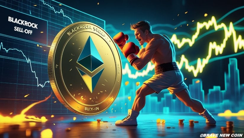 以太坊（ETH）价格预测：贝莱德抛售与BitMine买入夹击下，以太坊艰难争夺4300美元阻力位