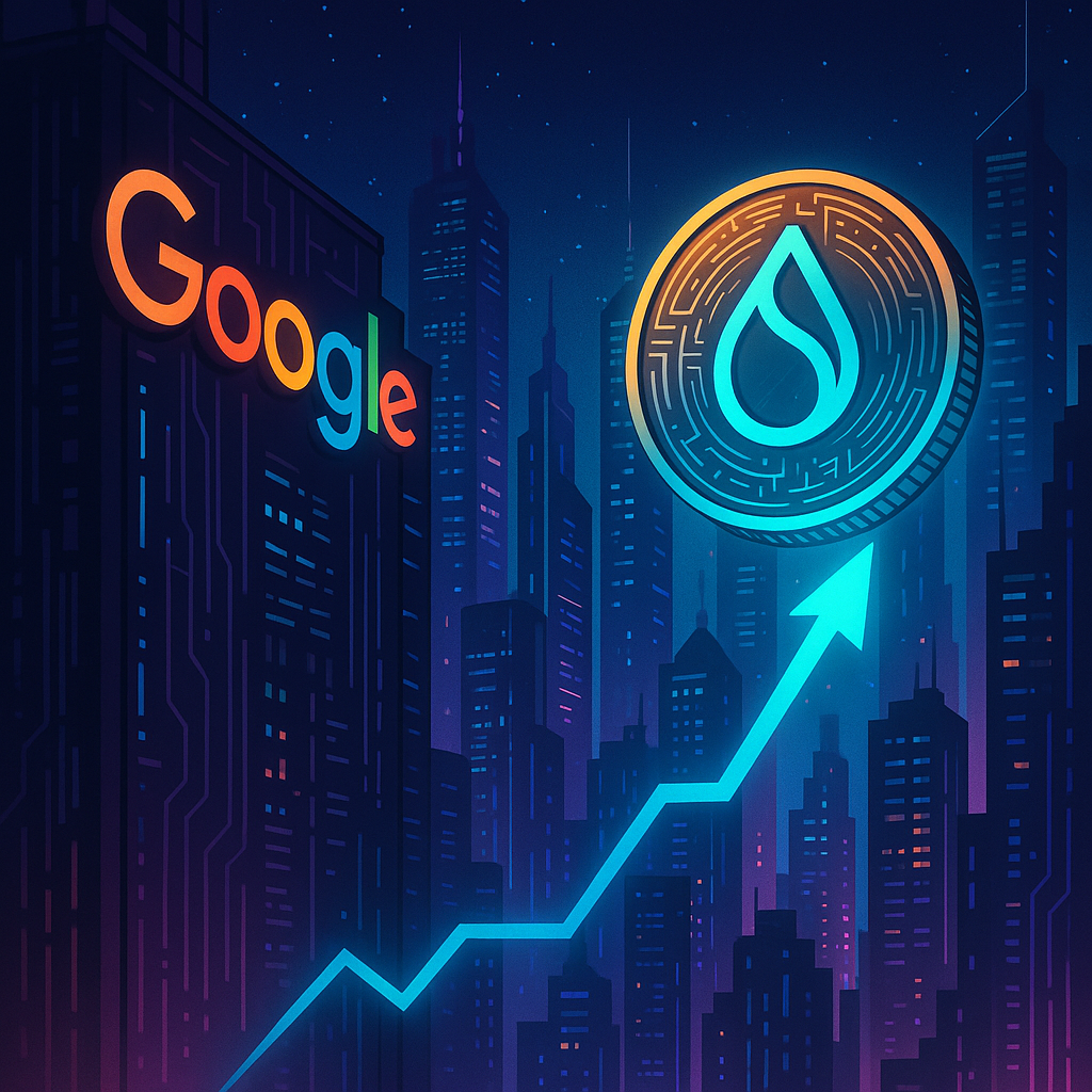 Sui Network 引起华尔街关注：与谷歌的合作能否推动 SUI 跻身前十？