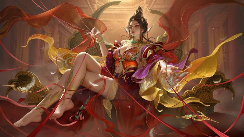 永劫无间手游首位原创新英雄·南宫锦-现已登陆先锋服