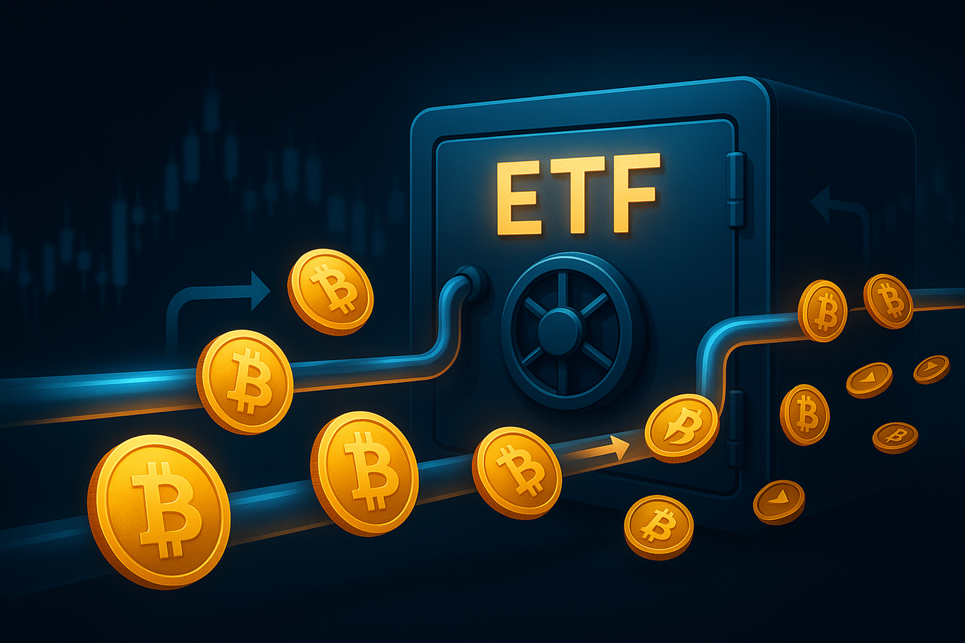 比特币ETF资金流入转负，9月抢购热潮降温