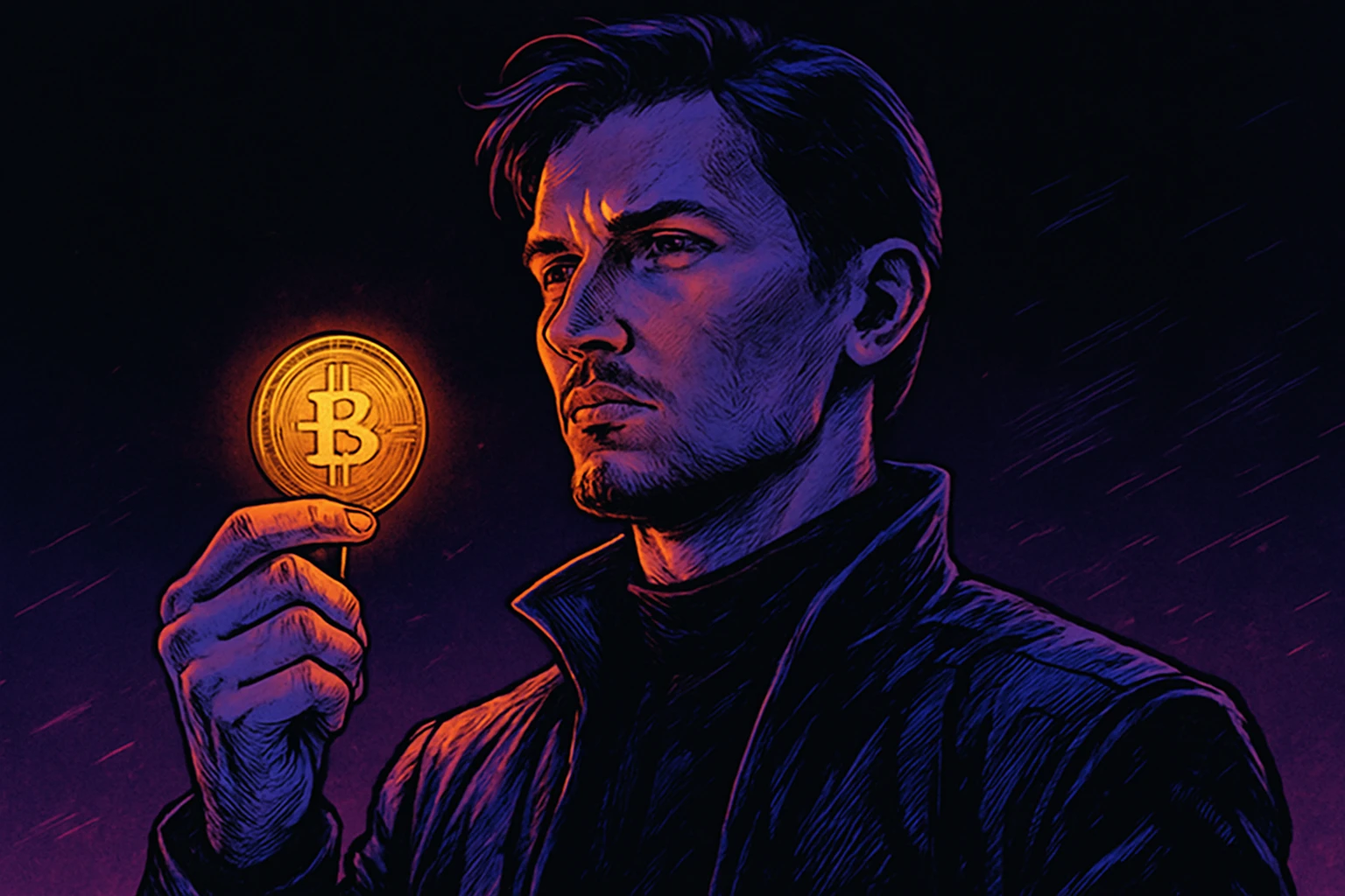 Telegram创办人Durov揭秘：生活费全靠比特币资助而非通讯软体盈利