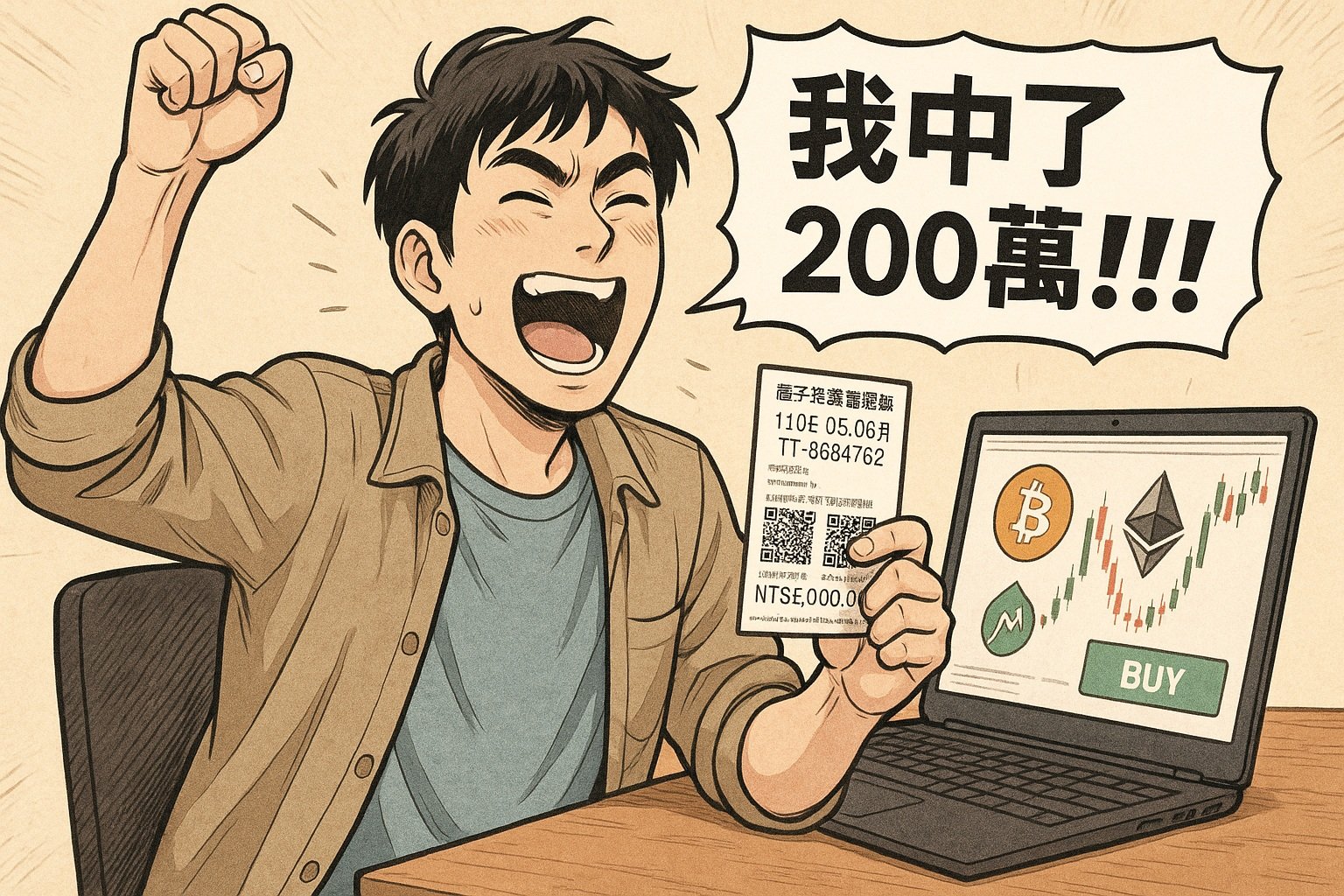 买比特币中200万发票！MaiCoin 传说「特会中奖」纪录再延续