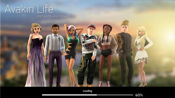 模拟生活3D虚拟世界内置菜单版(Avakin Life)