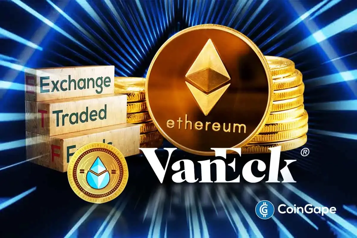 VanEck向美国证券交易委员会提交Lido质押以太坊ETF的初步招股说明书