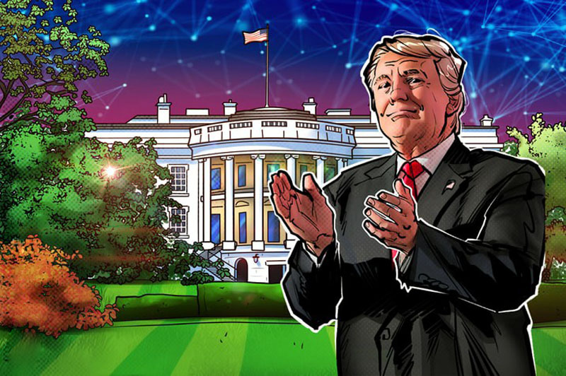 迷因币（Memecoin）玩家在美国国会附近竖立12英尺高金色特朗普比特币（BTC）雕像导读