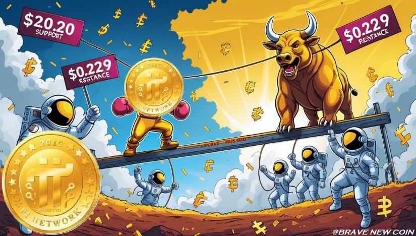 Pi Network（PI）价格预测：随着GCV梦想与市场现实的碰撞，Pi Network能否克服看跌压力并重回0.229美元？