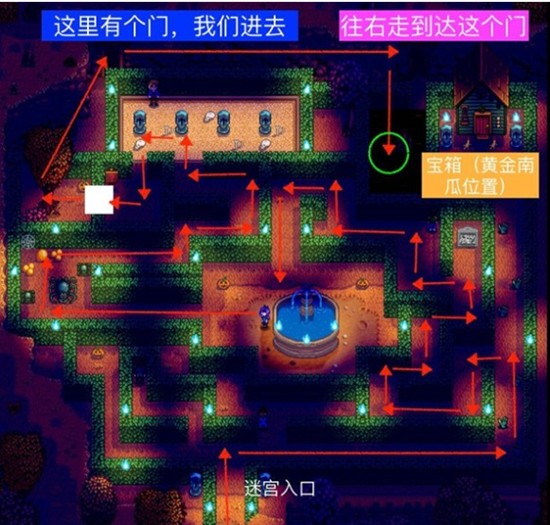 星露谷物语闹鬼迷宫怎么走-金南瓜获取路线