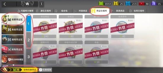 明日方舟新手-凭证交易所及角色技能调整指引
