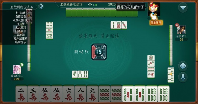 皮皮四川麻将安卓版 皮皮四川麻将安卓版