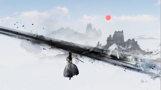 天涯明月刀手游万象门派大轻功首曝-泼墨飞行画破次元