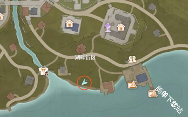 无限暖暖拾光季纪念之章花愿镇盖章点位