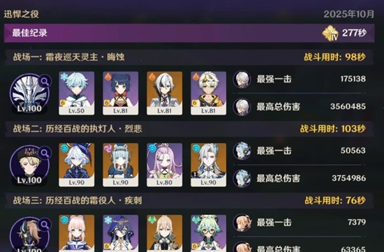 原神深渊幽境危战-通关幽境危战4配队