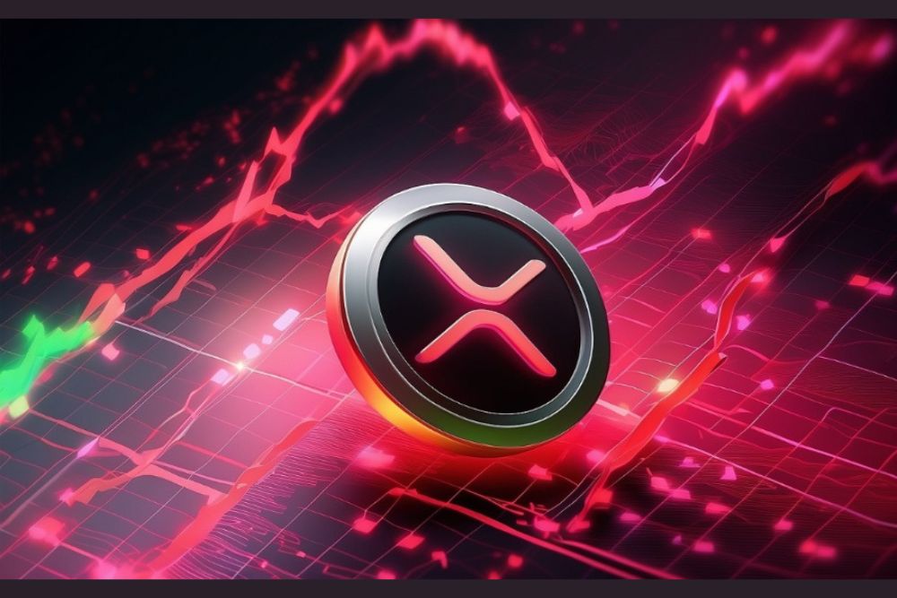 XRP目前处于下降楔形形态中。这意味着什么