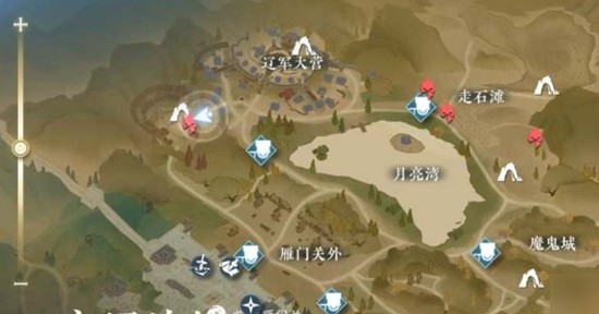 逆水寒手游胡千两在什么位置-胡千两坐标位置