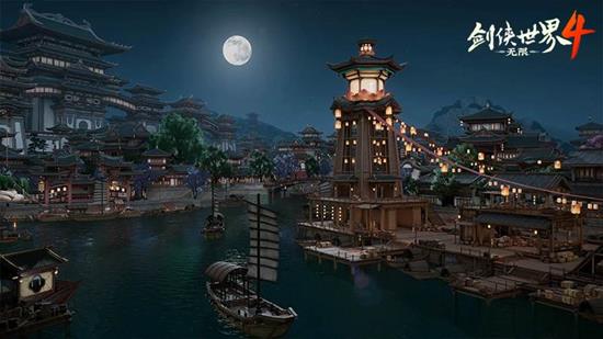 西山居剑侠世界4无限动态天气系统曝光-拟真现实天气