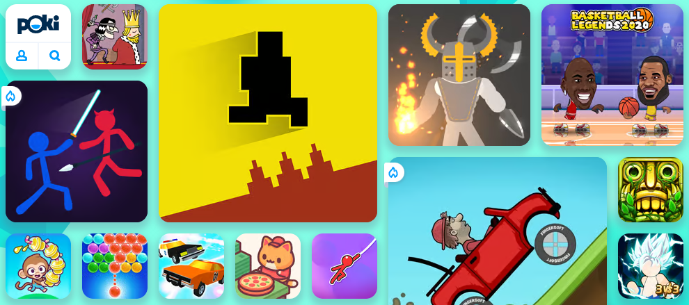 poki秒玩入口一键直达-2026最新poki小游戏即点即玩地址大全