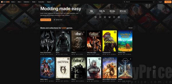 nexusmods官网入口直达-nexusmods官网最新地址更新