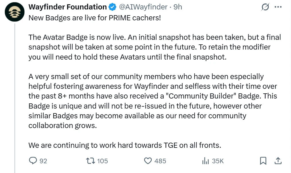 Wayfinder是什么？PROMPT代币经济与空投交互全指南