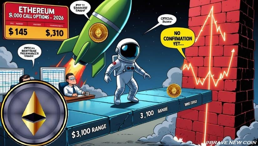 以太坊(ETH)价格预测:ETH在3100美元附近盘整,突破信号显现,长期乐观情绪增长