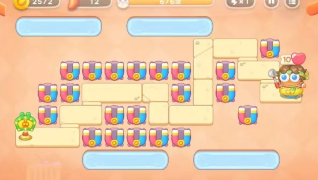 保卫萝卜4波波烤万物1至20关金萝卜全清方法