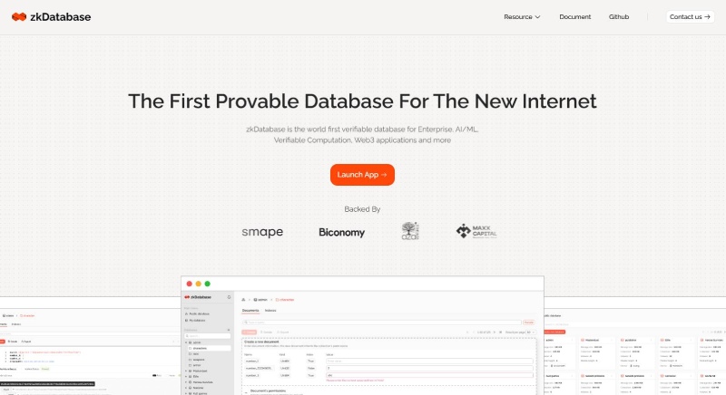 Orochi Network产品zkDatabase