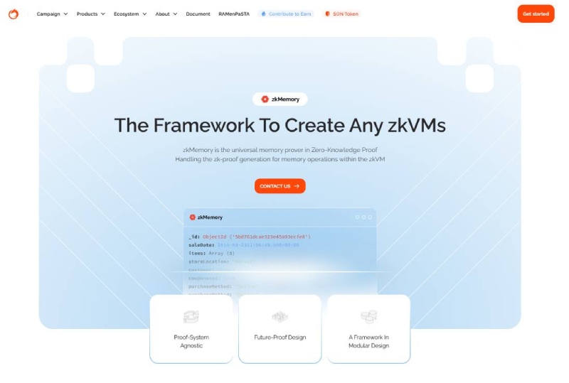 Orochi Network产品zkMemory