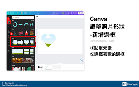 canva可画如何更改图片形状