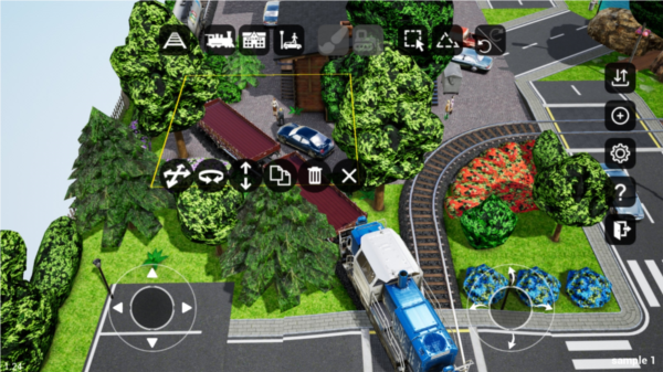 游戏玩法配图1 - 简易铁路模型2破解版下载|简易铁路模型2破解版 V1.0 安卓版下载