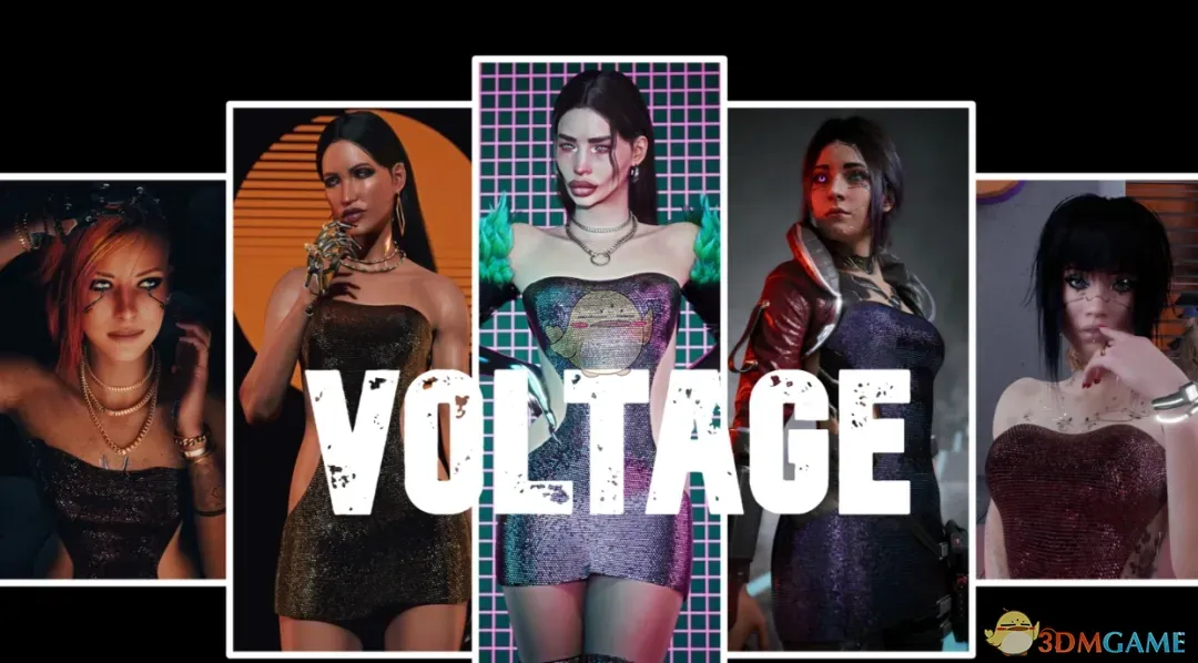 《赛博朋克2077》性感电压迷你裙MOD