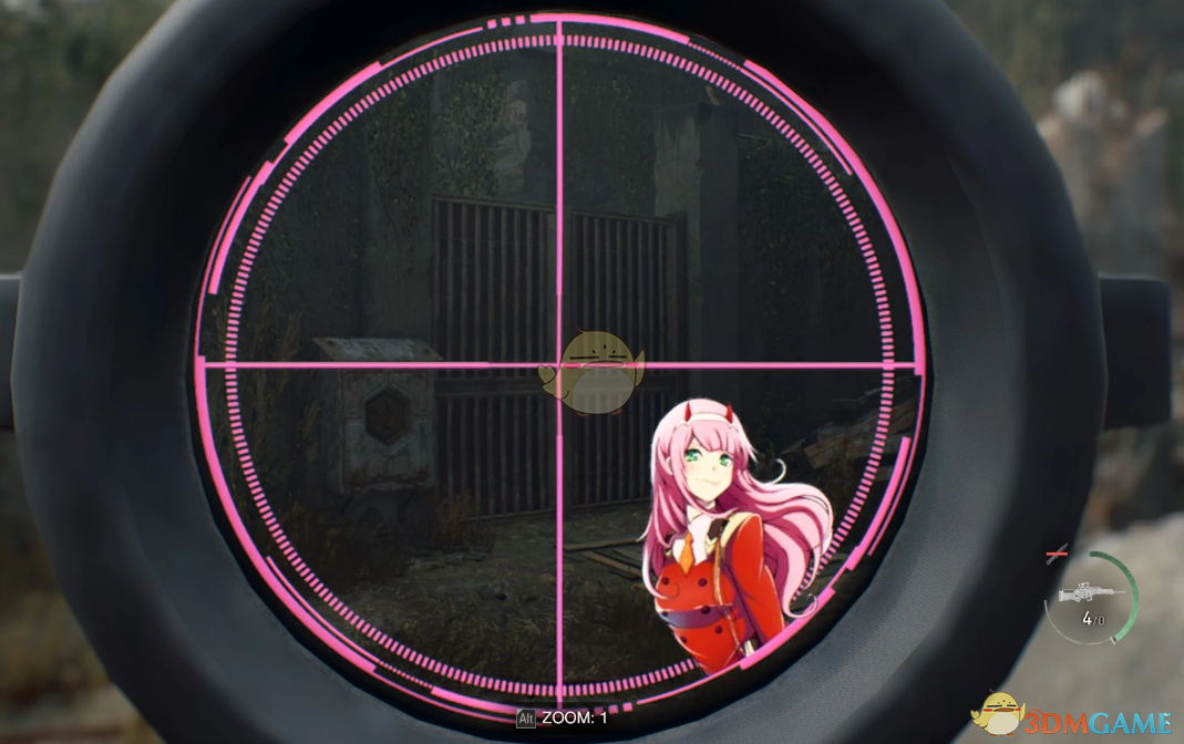 《生化危机4：重制版》DARLING零二瞄准镜MOD