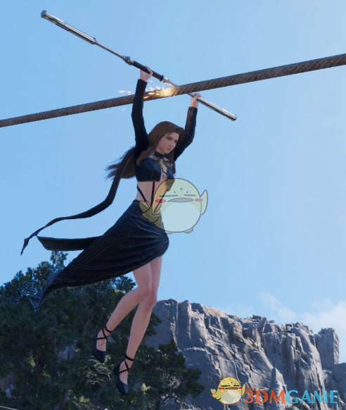 《最终幻想7：重生》爱丽丝的光与影时尚连衣裙MOD