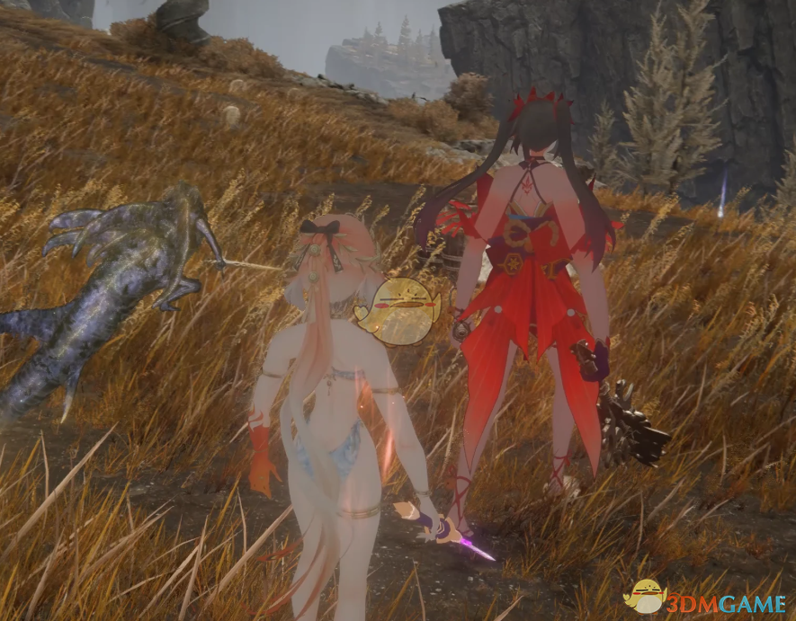 《艾尔登法环》崩铁花火替换黑焰习武修士MOD