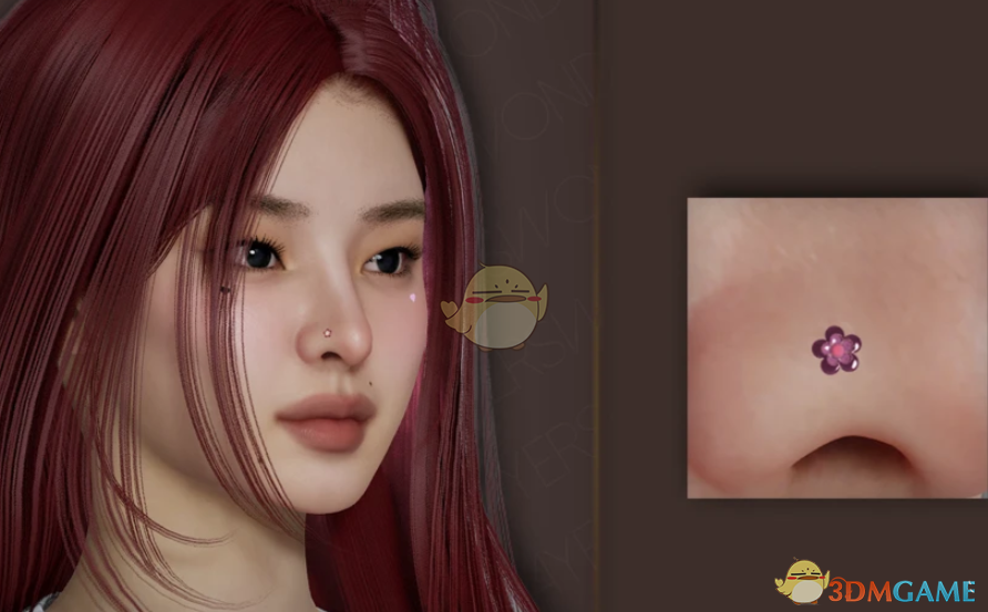 《InZOI》简约鼻钉包MOD