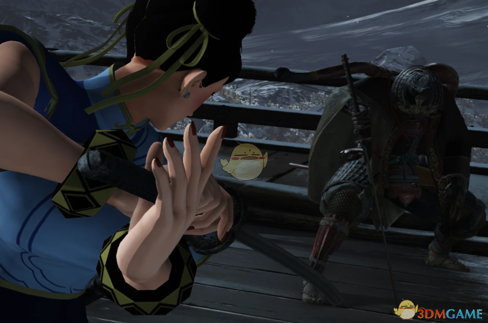 《只狼：影逝二度》街头霸王6春丽替换狼MOD