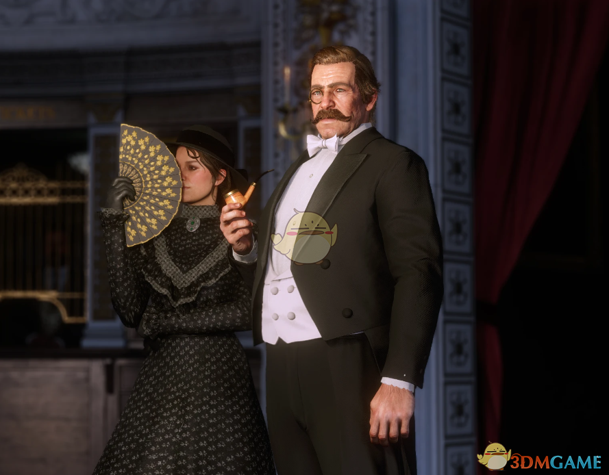 《荒野大镖客2》维多利亚单片眼镜MOD