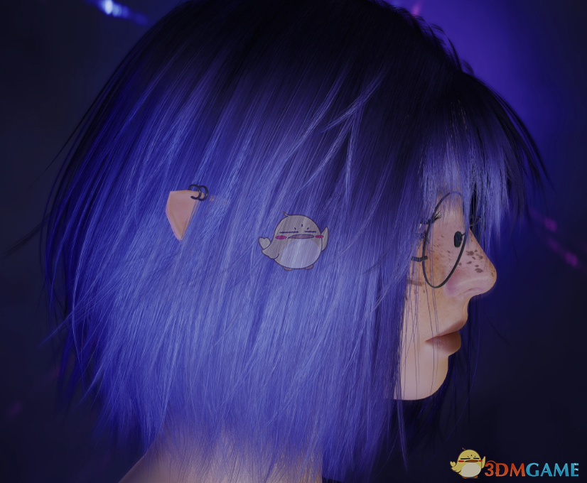 《赛博朋克2077》紫罗兰短发MOD