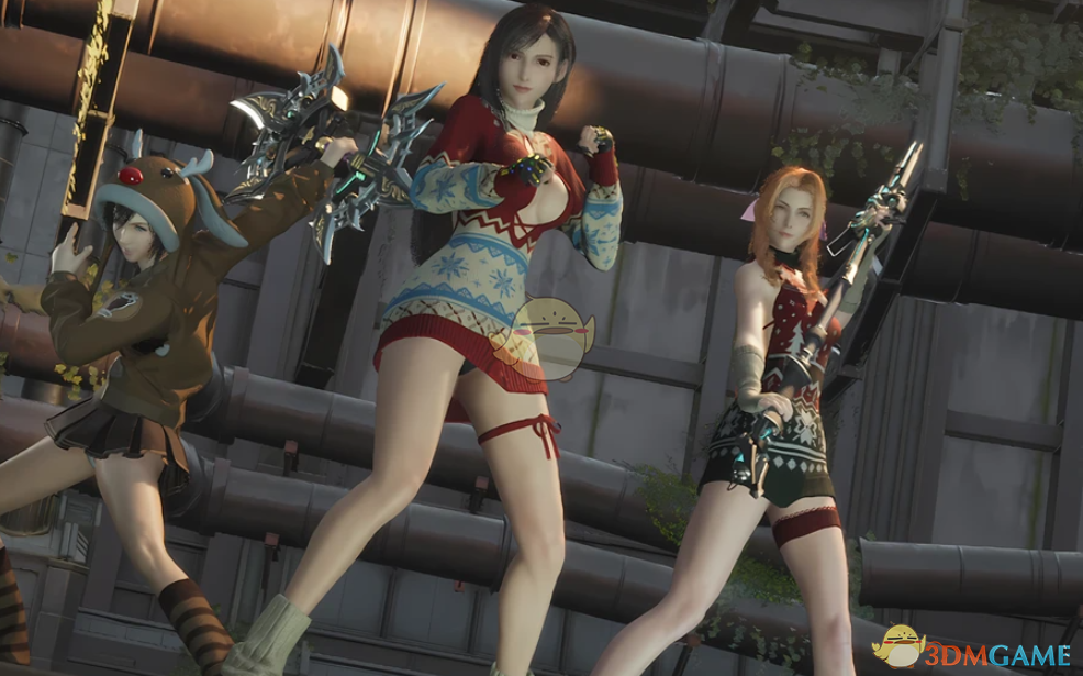 《最终幻想7：重生》爱丽丝的暖冬圣诞服装MOD