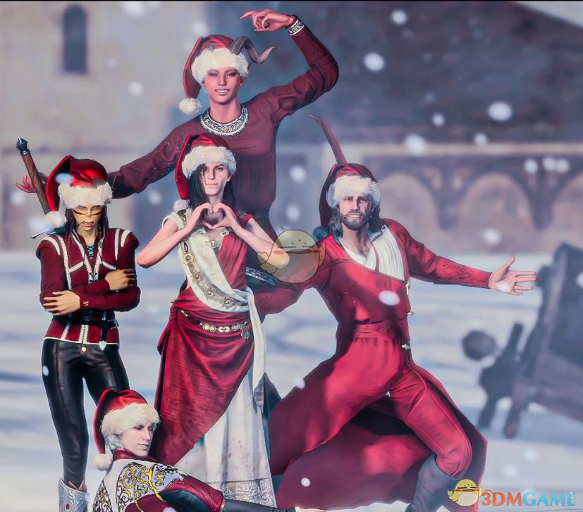 《博德之门3》圣诞帽MOD