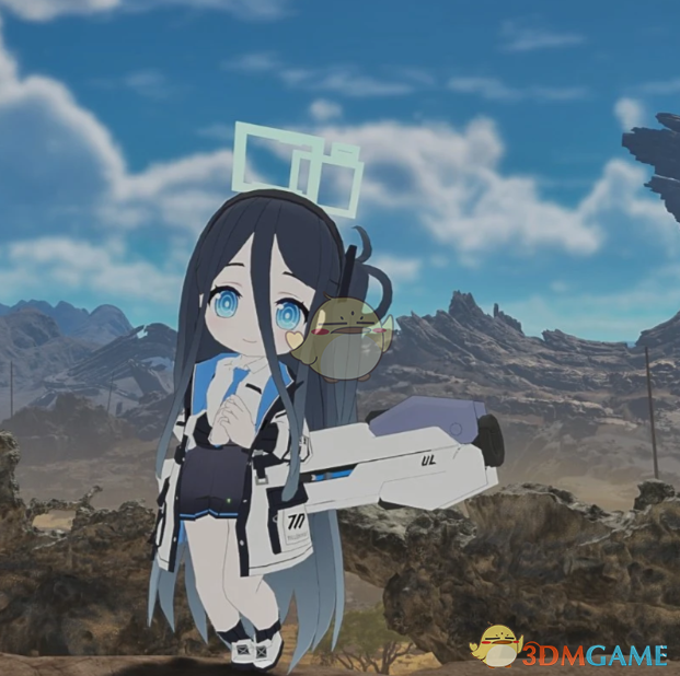 《怪物猎人：荒野》蔚蓝档案天童爱丽丝外观MOD