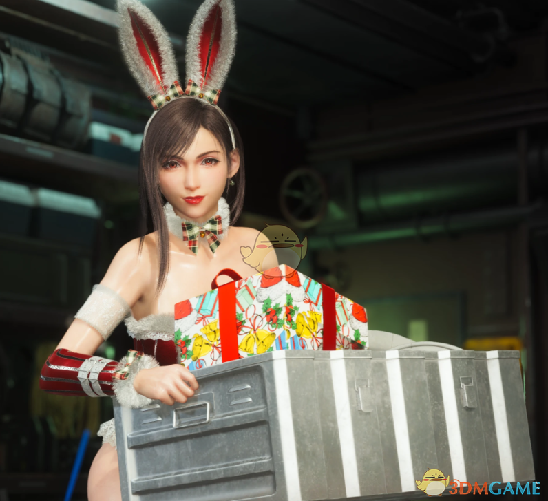 《最终幻想7：重生》蒂法的性感圣诞兔女郎套装MOD